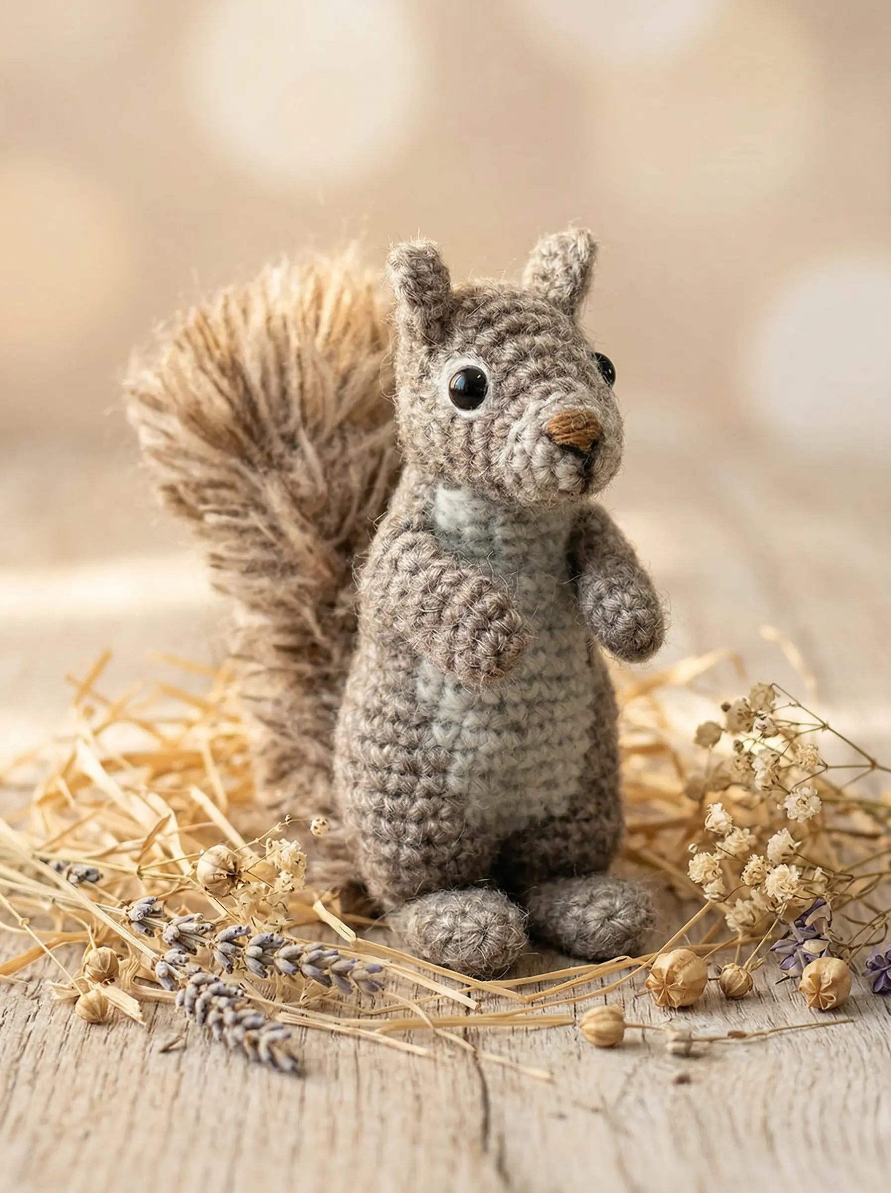 Mókus horgolt figura