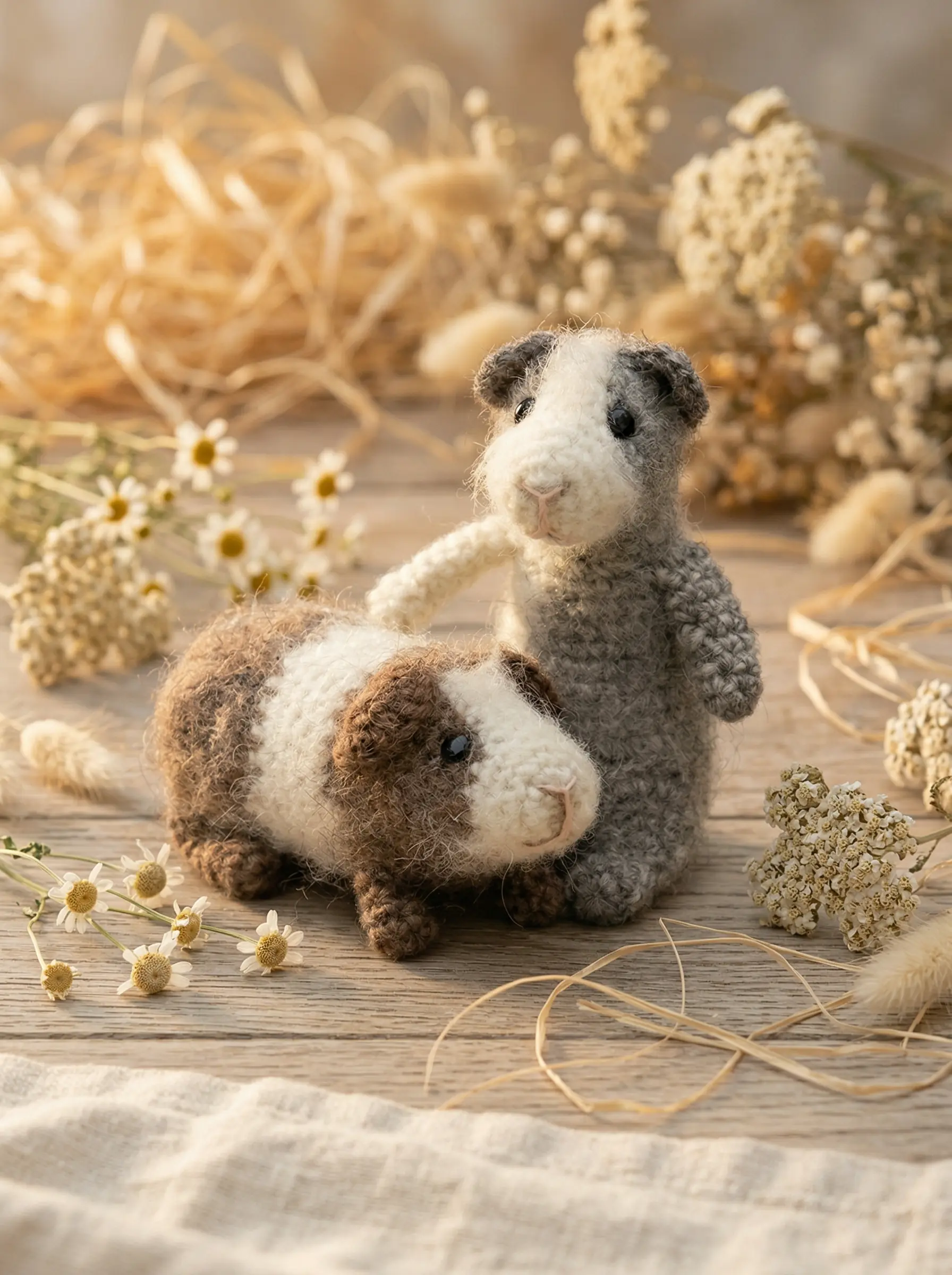 Tengerimalac horgolt figura